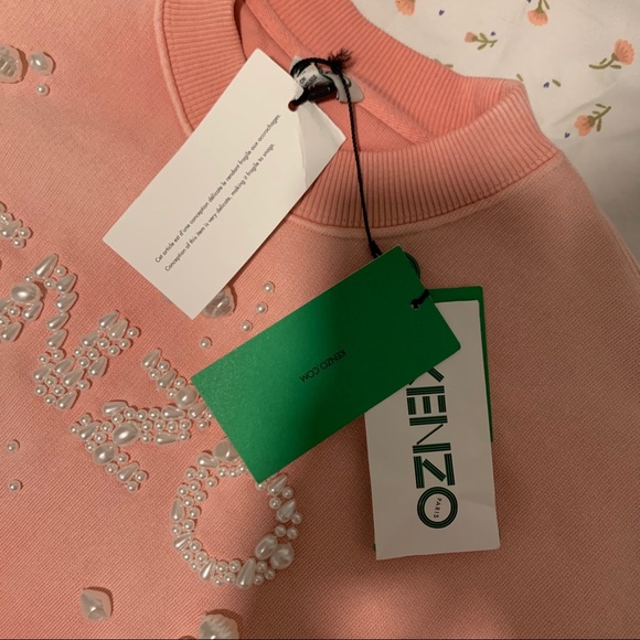 NWT kenzo oversized bubble logo ombré sweatshirt - Picture 2 of 8